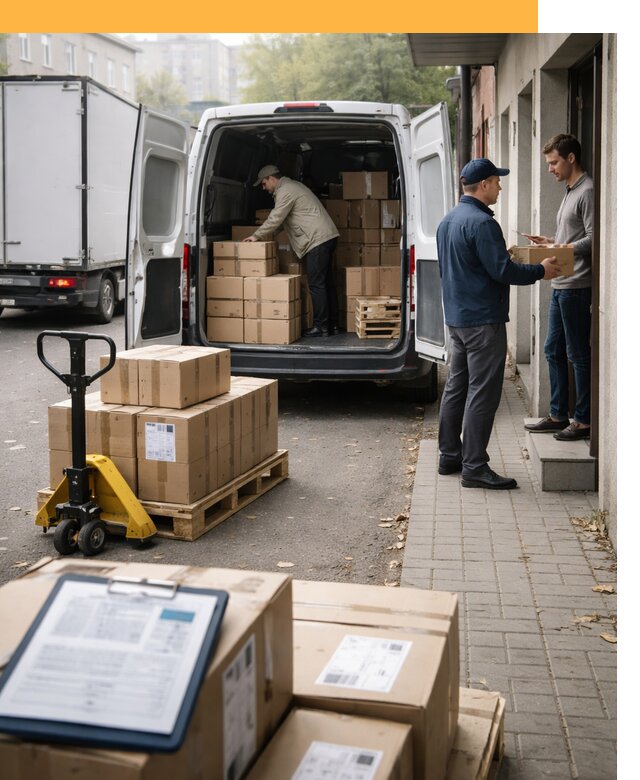 Доставка грузов от двери до двери с таможней от 46733 руб.