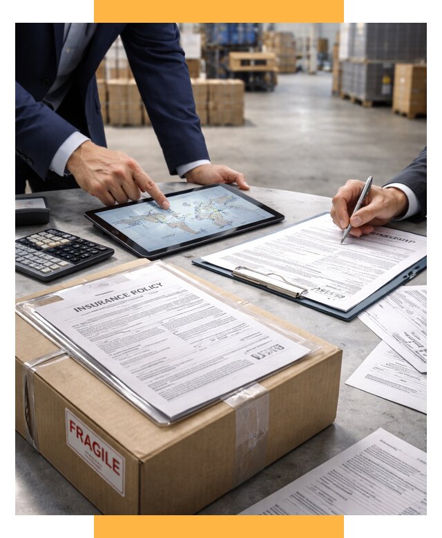Страхование международных грузов от 3635 р. | СетСервис-Мрш