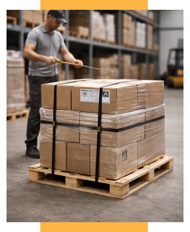 Упаковка и паллетирование грузов от 3635 р. | СетСервис-Мрш