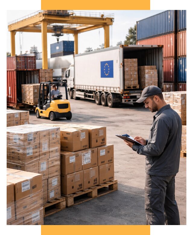 Доставка грузов из Европы от 12462 р., логистика СетСервис-Мрш