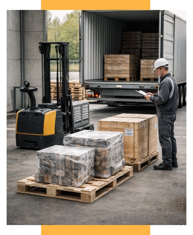 Доставка оборудования из Европы под ключ от 46733 р. | СетСервис-Мрш