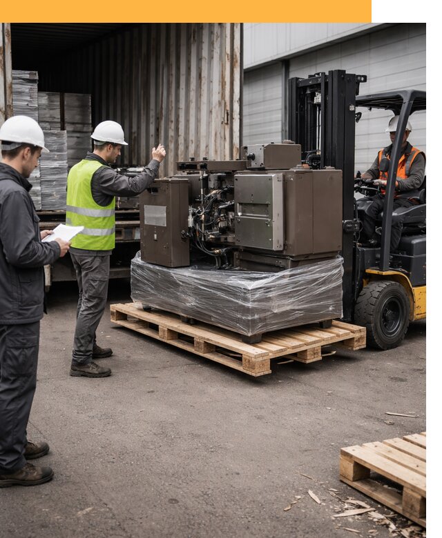 Доставка промышленного оборудования из Европы от 46733