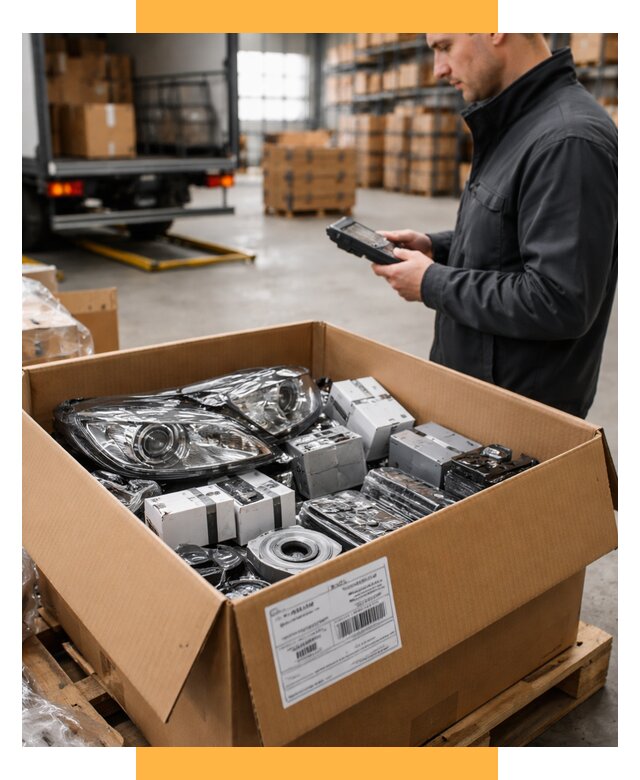 Доставка автозапчастей из Европы под ключ от 12981 р. | СетСервис-Мрш