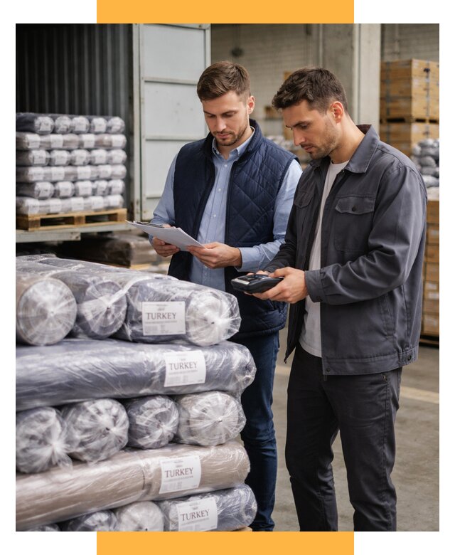 Доставка текстиля из Турции от 46733 р. под ключ, СетСервис-Мрш