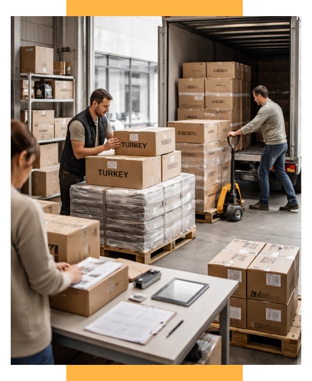 Доставка одежды из Турции от 6750 р. под ключ, СетСервис-Мрш