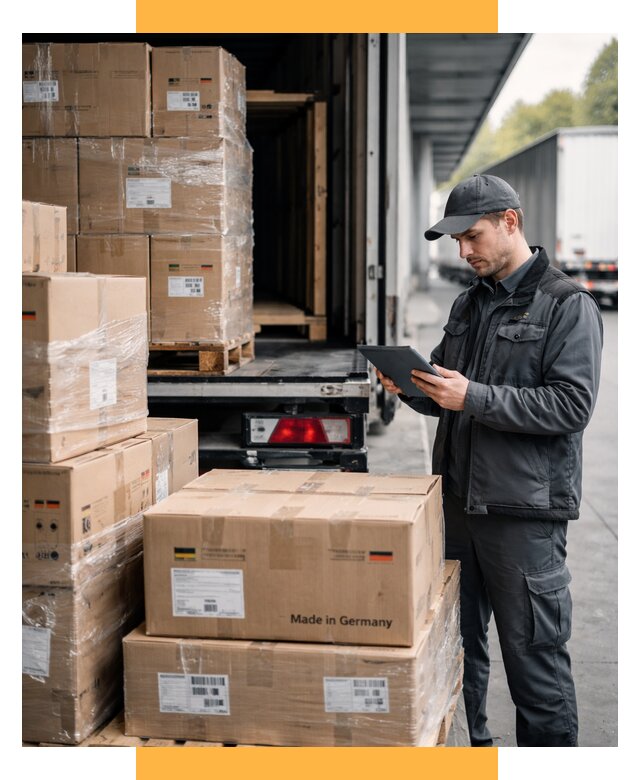 Доставка грузов из Германии от 46733 р. быстро - СетСервис-Мрш