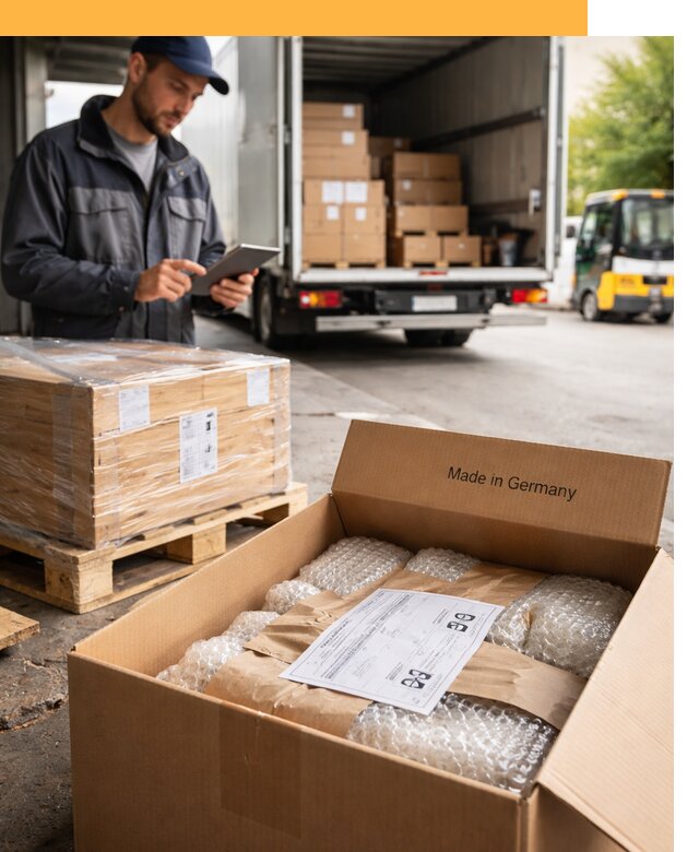 Доставка грузов из Германии от 46733 руб с таможенным оформлением
