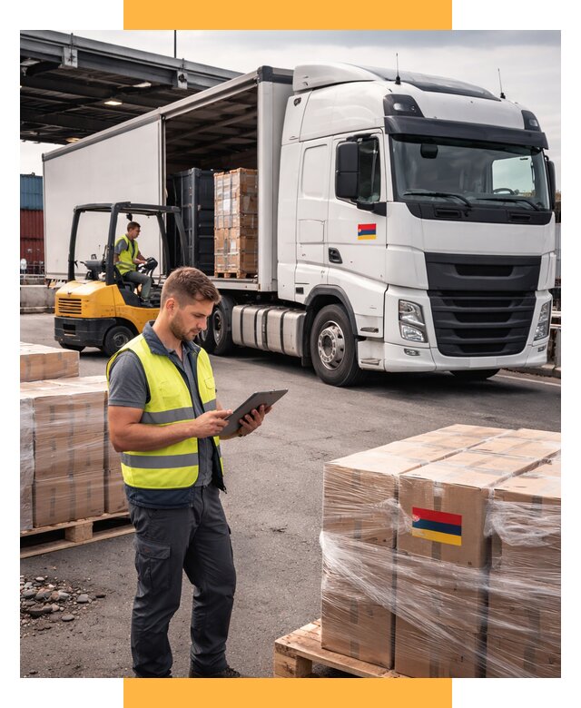 Автоперевозки из Армении от 98658 р. — услуги СетСервис-Мрш