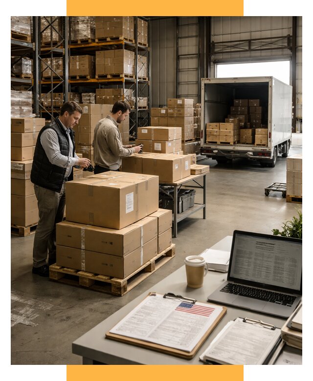 Доставка грузов в США от 6750 р., логистика и экспорт СетСервис-Мрш