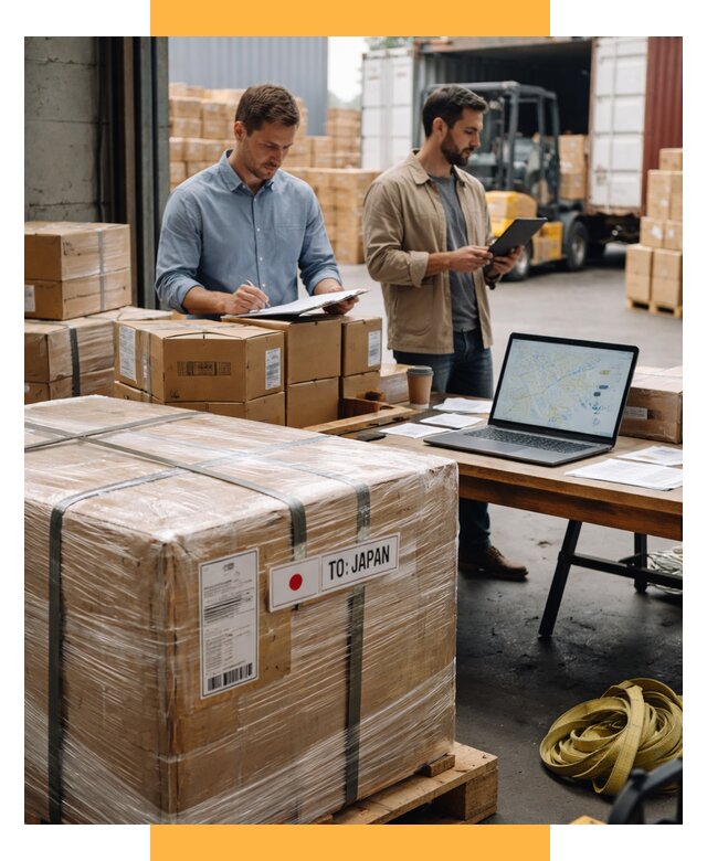 Доставка грузов в Японию от 25963 р., логистика СетСервис-Мрш