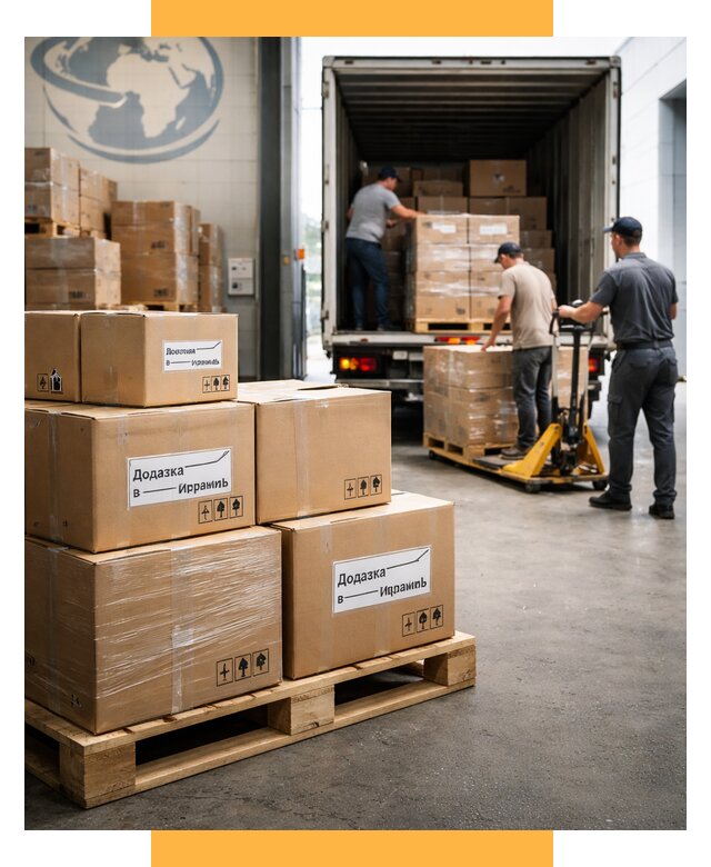 Доставка грузов в Израиль и экспорт от 46733 р. СетСервис-Мрш