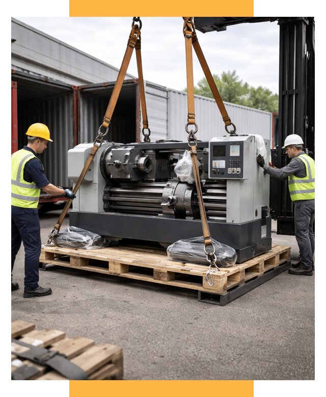 Перевозка станков и таможня от 62310 р. | СетСервис-Мрш логистика