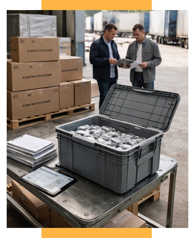 Перевозка комплектующих из Китая от 6750 р. | СетСервис-Мрш