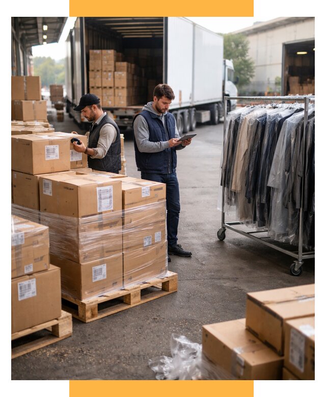 Перевозка и доставка одежды из Китая от 7789 р., СетСервис-Мрш