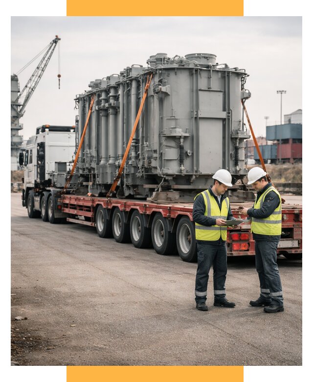 Перевозка негабаритных грузов под ключ от 124620 р., СетСервис-Мрш