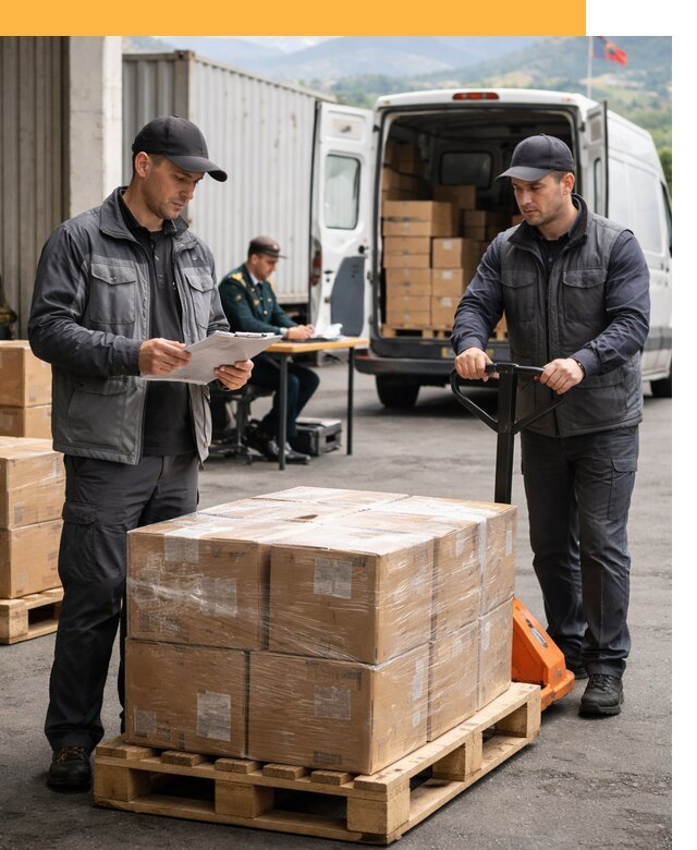 Доставка грузов через Армению, быстрая таможенная очистка от 25963