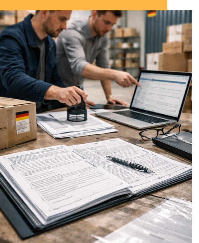 Таможенное оформление грузов из Германии от 9347 руб.