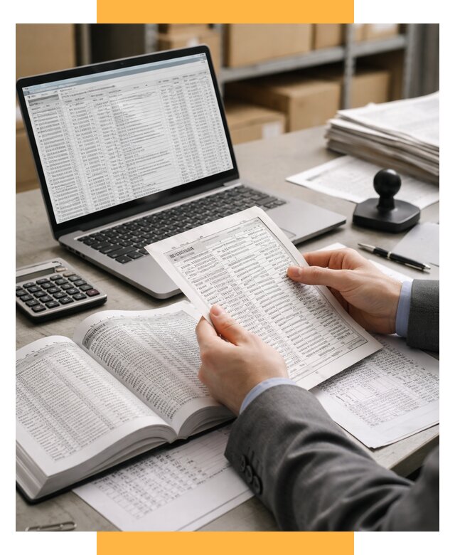 Подбор и проверка кода ТН ВЭД от 2596 р. - СетСервис-Мрш