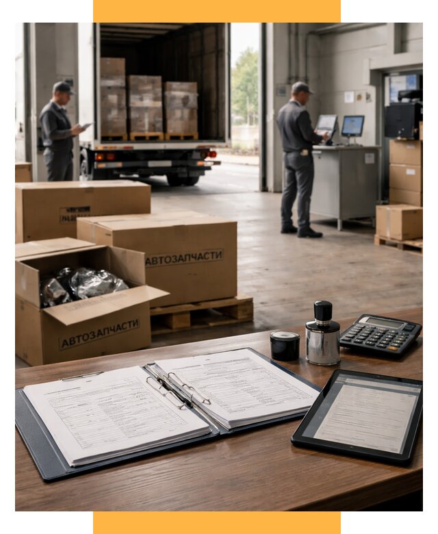 Таможенное оформление автозапчастей под ключ от 8827 р., СетСервис-Мрш