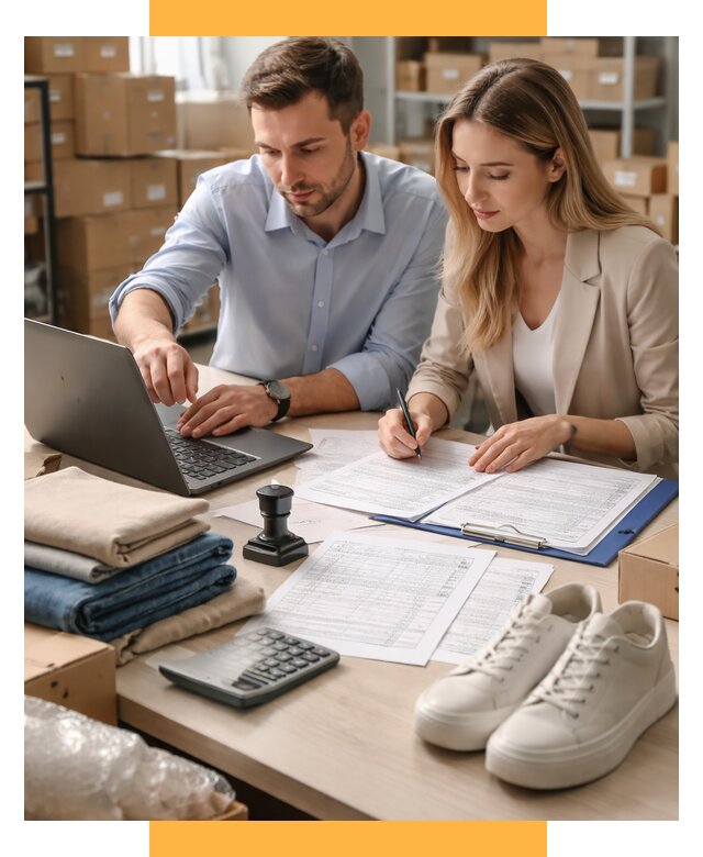 Таможенное оформление одежды и обуви от 6750 р. | СетСервис-Мрш