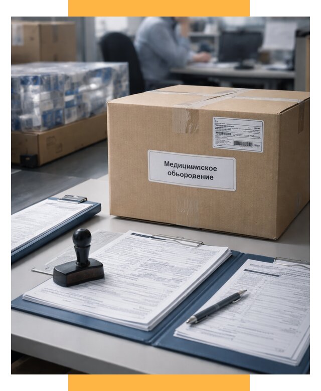 Таможенное оформление медоборудования от 12462 р. | СетСервис-Мрш