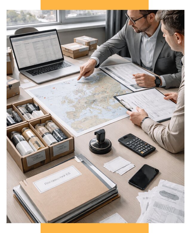 Поиск европейского поставщика от 15578 р., СетСервис-Мрш