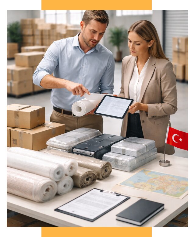 Поиск поставщика в Турции под ключ от 12462 р. | СетСервис-Мрш