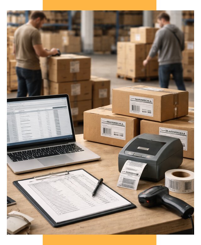 Маркировка импортных товаров от 4673 р. под ключ, СетСервис-Мрш