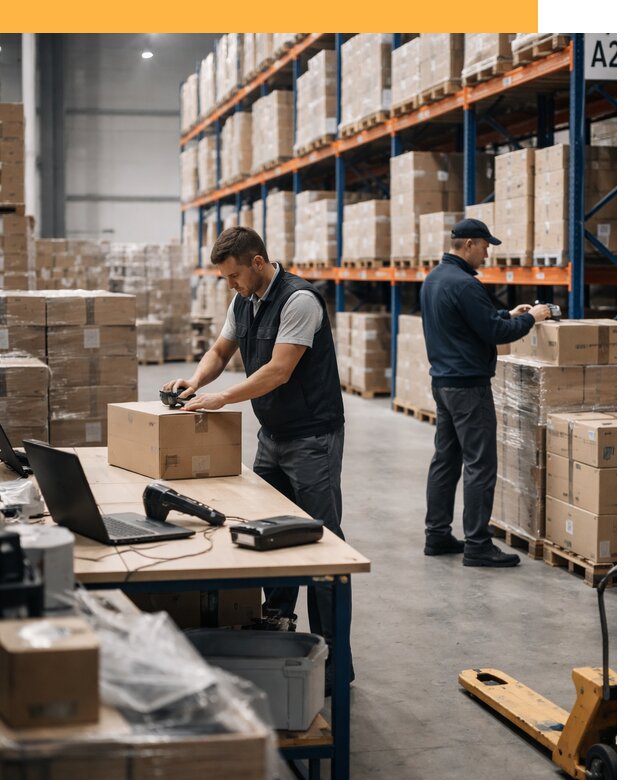 Склад консолидации в Европе: хранение, сортировка от 6750